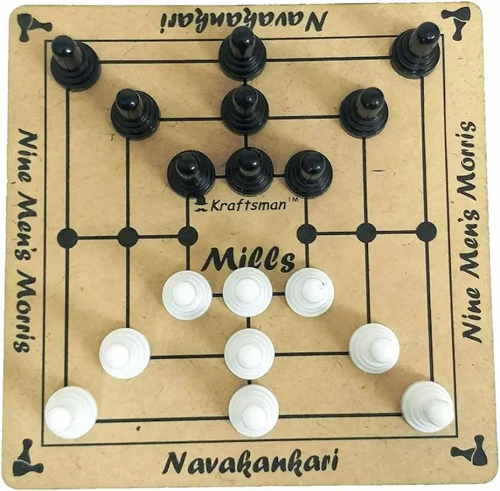 Saalu Mane Ata(Nine-Men’s Morris) Navakankari
